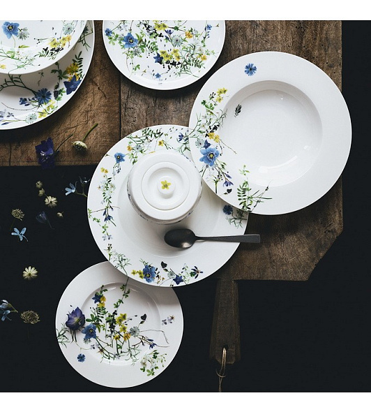 Тарелка столовая Brillance Fleurs des Alpes 27 см