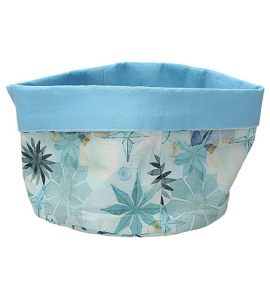 Корзинка для хлеба круглая Textile Cristalli 18х16,5 см