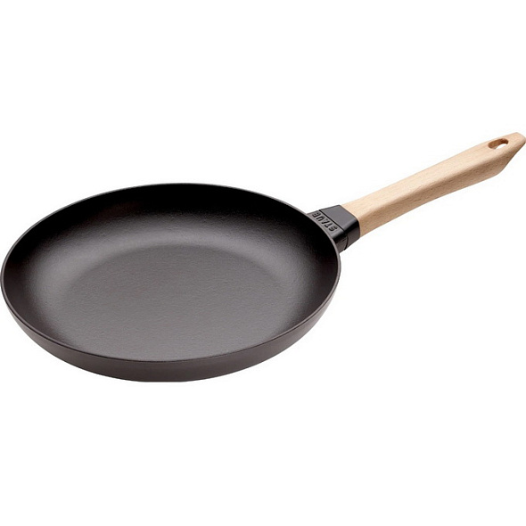 Сковорода с деревянной ручкой Staub Specials 26 см, черная