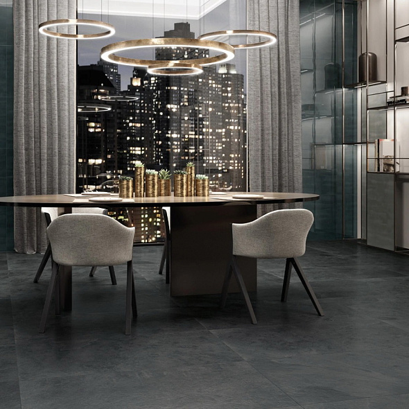 Керамогранит Italon Materia 80х160 Naturale, Titanio, 9 мм