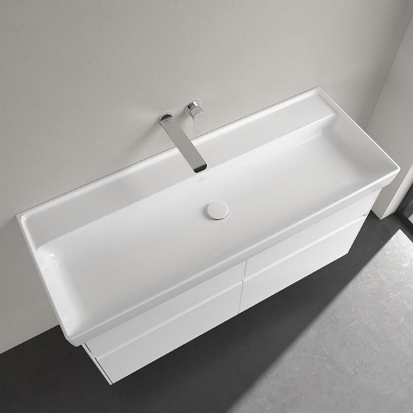 Раковина встраиваемая Villeroy & Boch Collaro 120х47 4A33C301, из TitanCeram
