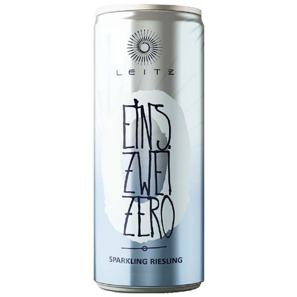Вино виноградное натуральное игристое белое безалкогольное EINS-ZWEI-ZERO SPARKLING RIESLING, 0.25л
