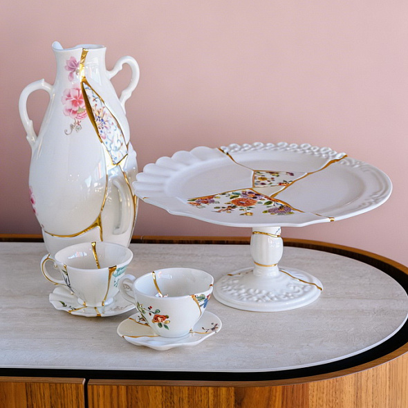 Блюдо для торта Kintsugi 36 см