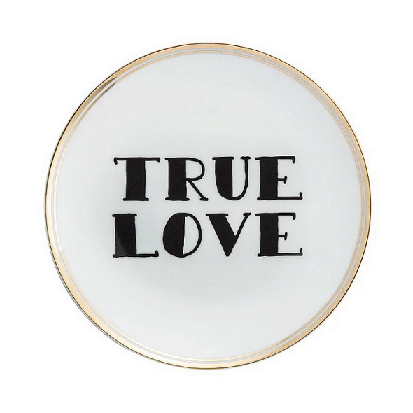 Блюдце "True Love" La Tavola Scomposta 17 см