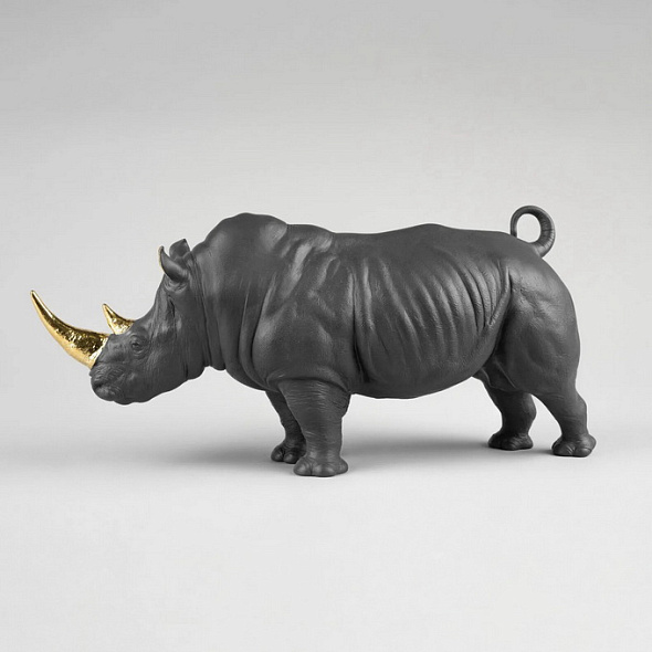 Статуэтка "Носорог" 22х45х19 см (лимит. серия 1000 изд.)