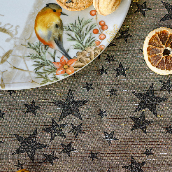 Салфетка под тарелку Stelle d'Oro 35х50 см, цвет кофе