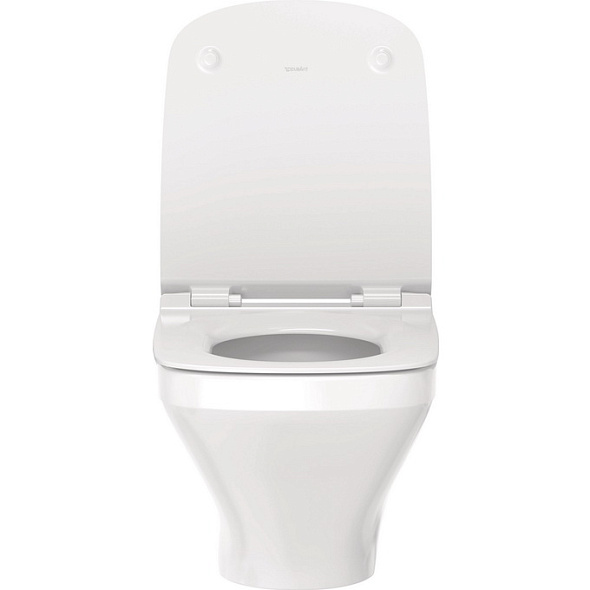 Унитаз подвесной Duravit DuraStyle rimless 45510900A1, с сиденьем
