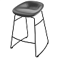 Стул полубарный Calligaris Palm, Black