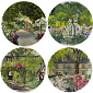 Набор тарелок для хлеба Paris a giverny 16,5 см, 4 шт