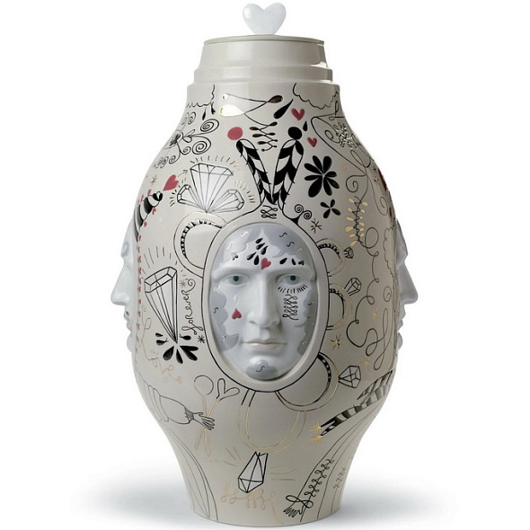 Ваза Lladro Conversation 47х31х31 см