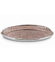 Блюдо овальное Dogale Euclide Bronzo 34х22 см