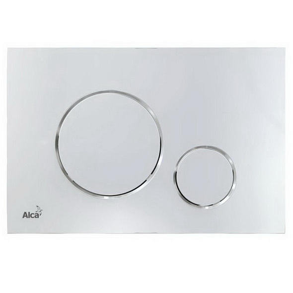 Панель смыва Alca Thin M671, хром
