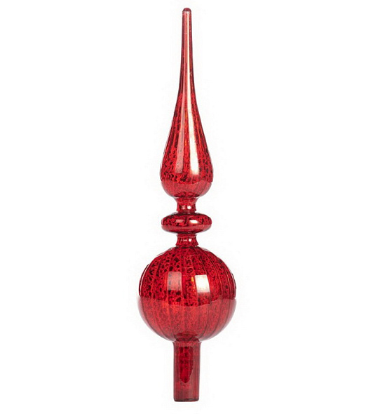 Верхушка для ели Goodwill 31 см, красная