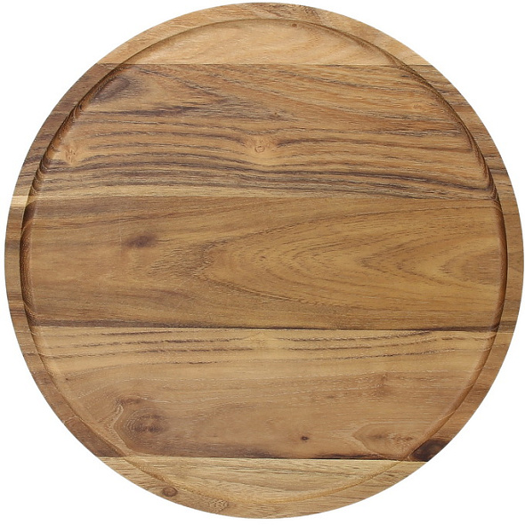 Доска для сервировки круглая Starbamboo 33 см