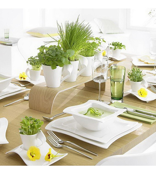 Салатник квадратный NewWave 600 мл