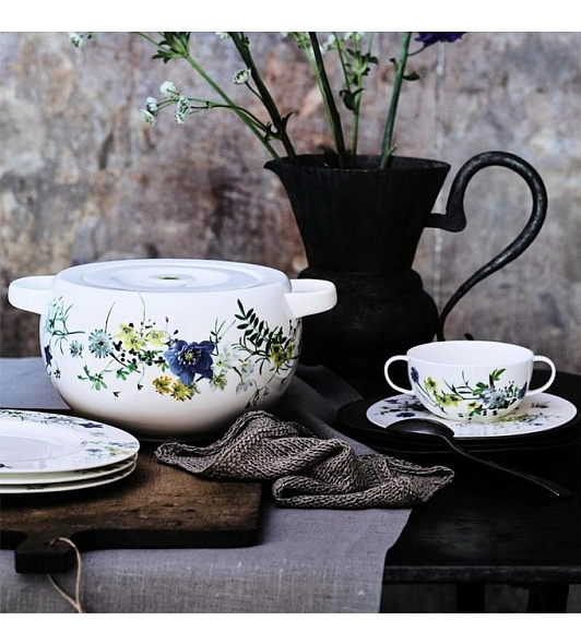 Чашка суповая Brillance Fleurs des Alpes 370 мл