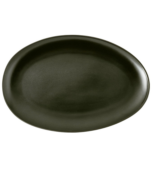 Блюдо овальное Junto Slate Grey 33 см