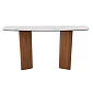 Консоль Calligaris Sandy 140х40, White Travertino
