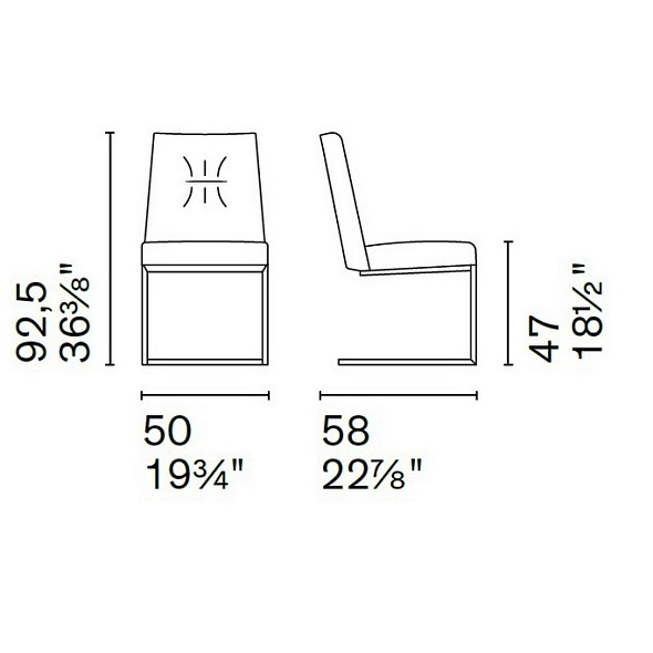Стул Calligaris Romy, Cream