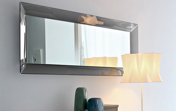 Зеркало Calligaris Pleasure 67х175 Frame Smoke Grey