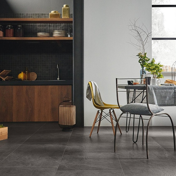 Керамогранит Imola X-Rock 60х120 N, R9, Nero, 10 мм 