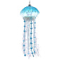 Елочная игрушка "Медуза Светящаяся" 21,5 см, голубая