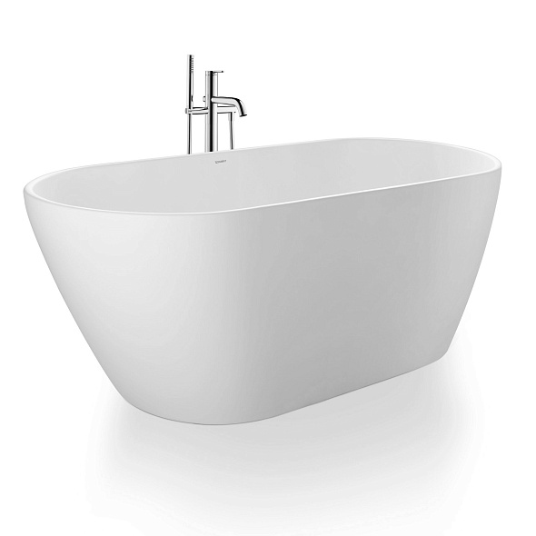 Ванна Duravit D-Neo 160x75, из DuroCast, без перелива