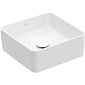 Раковина накладная Villeroy & Boch Collaro 38х38, CeramicPlus, 4A2138R1, из TitanCeram