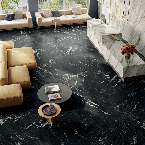 Керамогранит Panaria Perpetual 120х120 Soft, Belvedere Dark, 9 мм