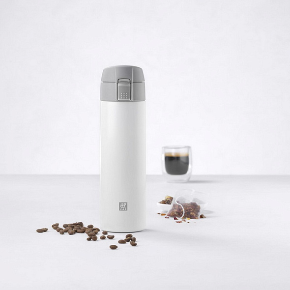 Термокружка Thermo 450 мл, цвет белый