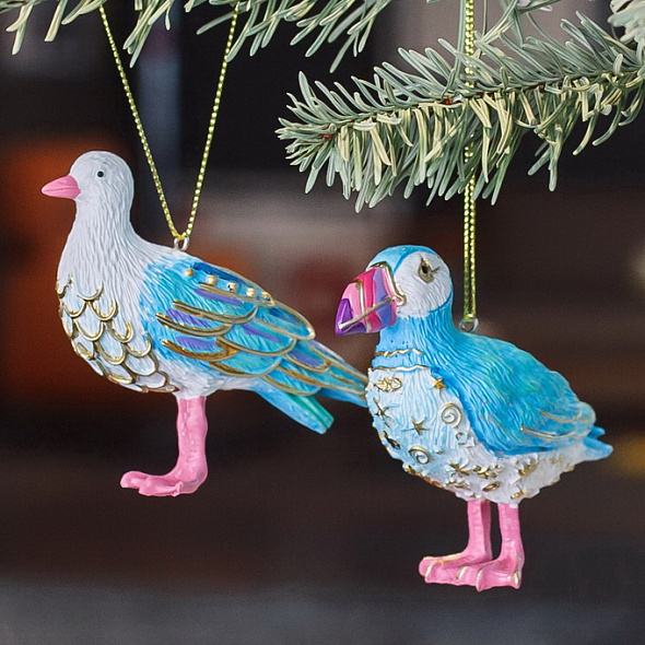 Игрушка на елку "Чайка" 7 см