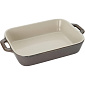 Форма для запекания прямоугольная Staub Ceramic 20х16 см, серая