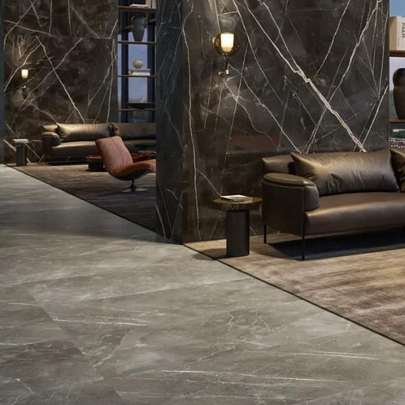 Керамогранит Italon Stellaris 60х120 Lappato, Tuscania Gray, 9 мм