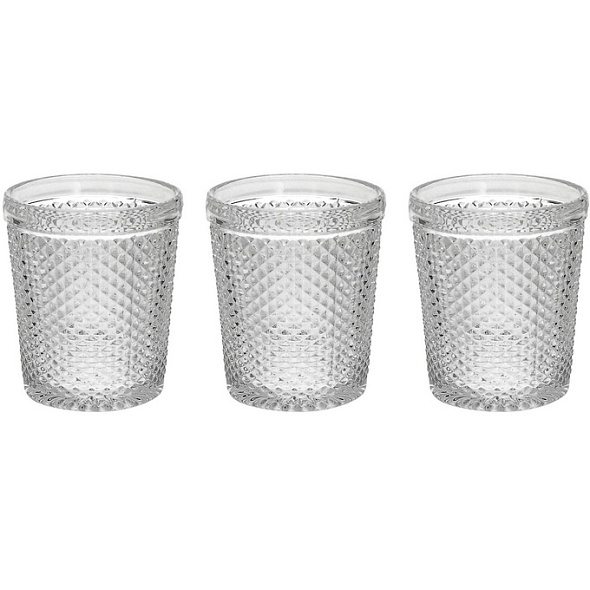 Набор стаканов Glass Diamante 300 мл, 3 шт
