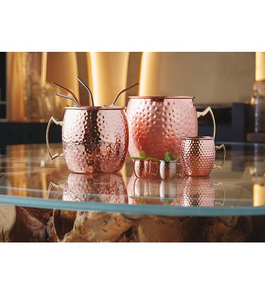 Кружка "Московский мул" 550 мл, медная