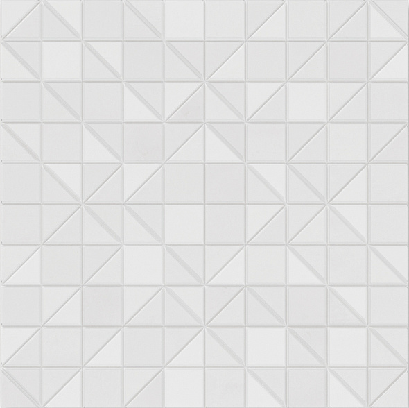 Керамогранит Wow Tesserae 28х28, Like Blanc, 8,5 мм