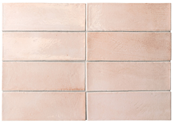 Керамогранит Equipe Miyako 5х15, Crystal Pink Gloss, 7,8 мм