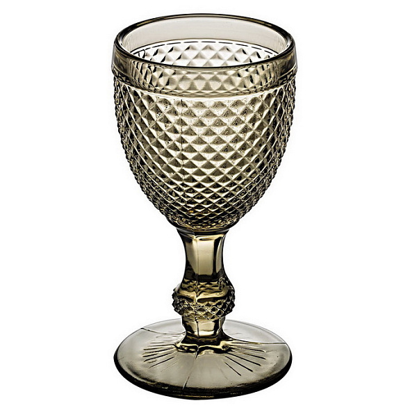 Набор бокалов для красного вина Bicos Brown 210 мл, 4 шт