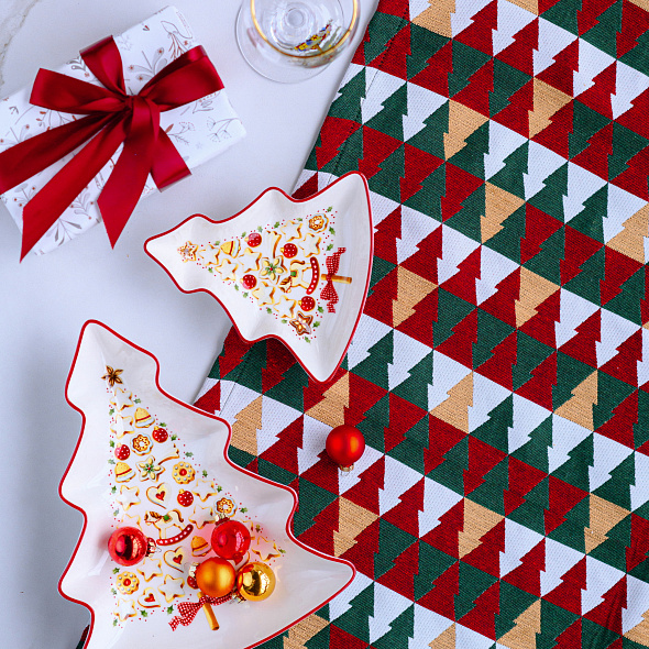 Салатник "Новогодняя елка" Winter Bakery Delight 17 см