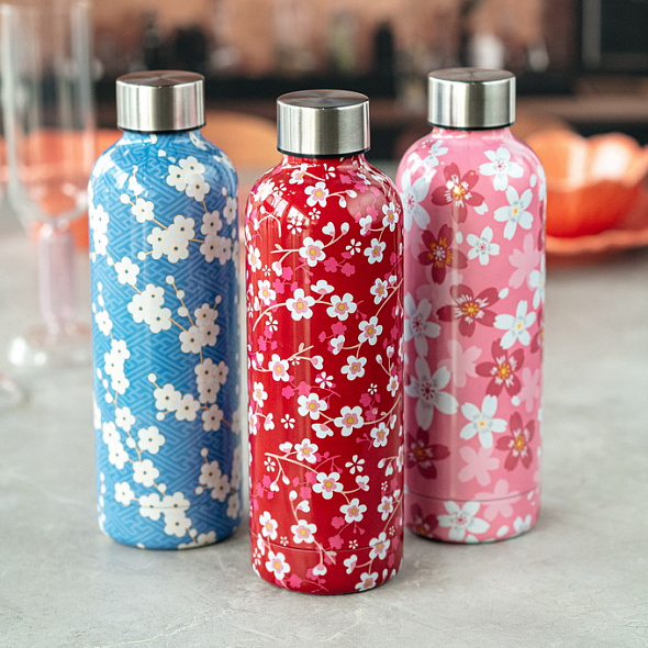 Бутылка для воды Cottura Japan Collection 500 мл, синяя