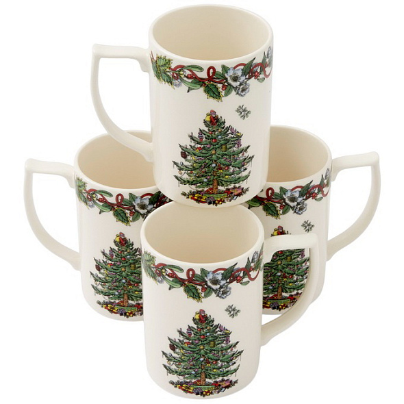 Набор кружек Christmas Tree 350 мл, 4 шт