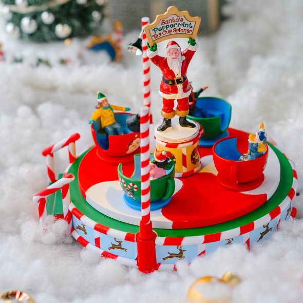 Фигурка "Аттракцион "Мята Санты" 20х18,5х17 см