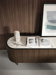 Комод Calligaris Lake CS6076-3, White Travertino