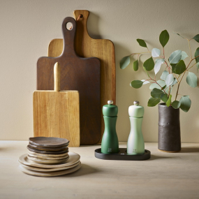 Подставка для мельниц Linea 18,7 см, матовая черная