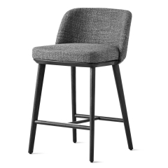 Стул полубарный Calligaris Foyer CS2072, Anthracite Grey