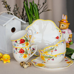 Набор посуды на 2 персоны Spring Awakening, 6 предметов