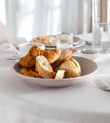 Тарелка глубокая NewMoon beige 29 см