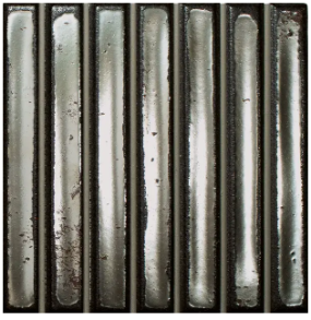 Керамогранит Wow London Calling 11,6х11,6, Bars Silver, 8,5 мм