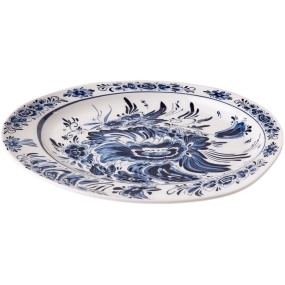 Тарелка столовая "Голландские цветы" Classics on Acid 28 см