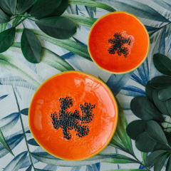 Салатник порционный "Папайя" 14х14х7,5 см